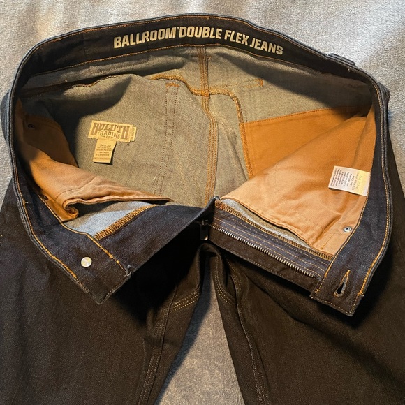 2 pair of Duluth Trading Company - Double Flex Ballroom Jeans. Size 34x34 - Picture 5 of 5